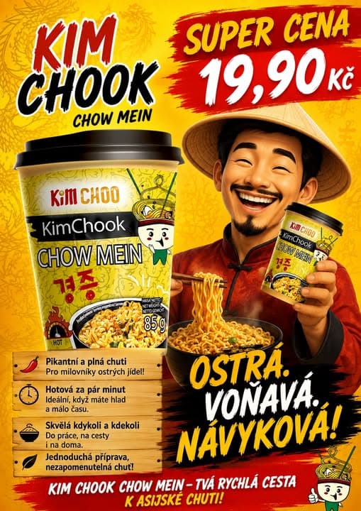 CHOW MEIN – RYCHLÁ ASIJSKÁ CHUŤ